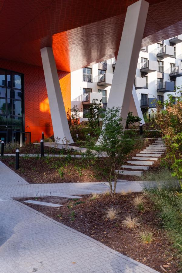Luxurycity Apartment With Terrace Wroclaw Dış mekan fotoğraf